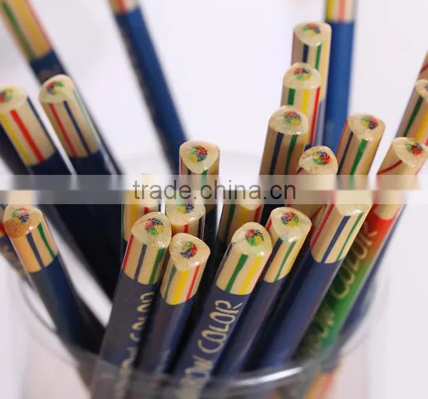Factory Supplier 7 Inch Triangle Colored Lead Colored Pencils photo-3