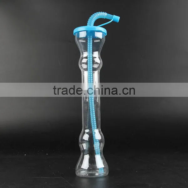 New Product 400 ml Beer Yard Bottle With Straw photo-3