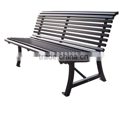 Square Tube Outdoor Metal Bench photo-2