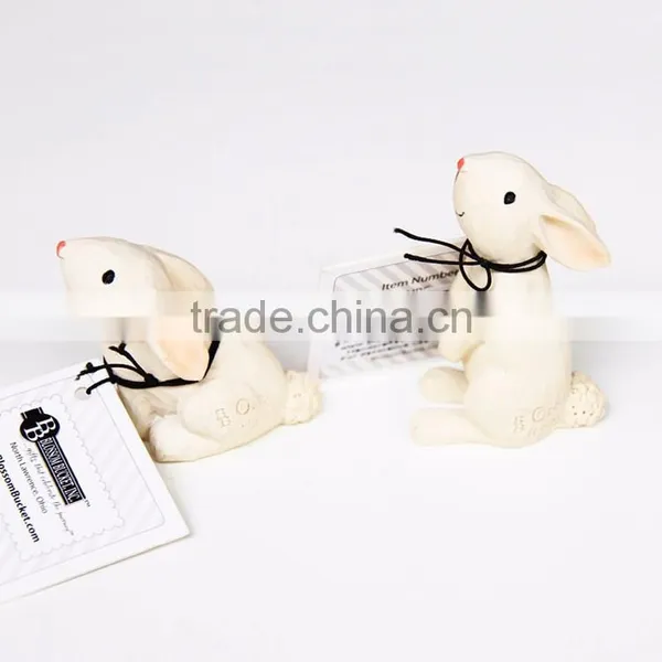 Custom Resin Bunny Figurine Christmas Ornament photo-5