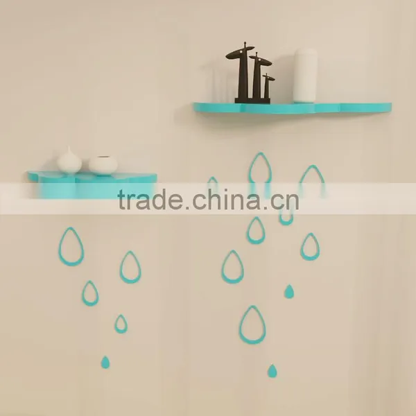 Lovely Design Cloud Shape Floating Shelves Small Adjustable Wall Mounted Shelving for Home Decor photo-6