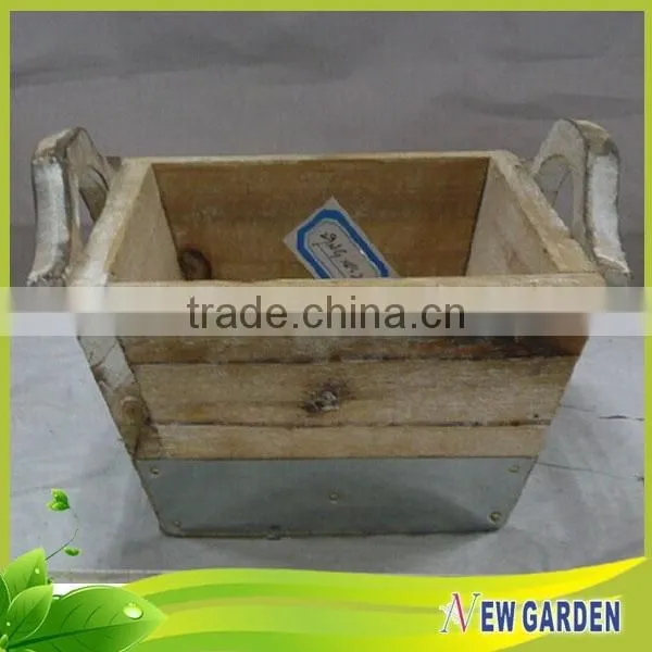Different Shape Handicraft Wooden Large Decorative Floor Vases photo-3