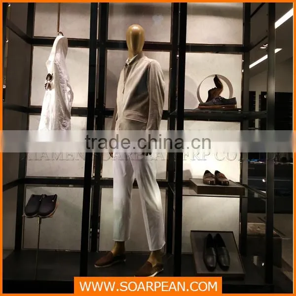 Industrial Style Clothing Retail Metal Display Rack photo-2