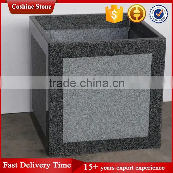 Cheap Decorative Garden Stone Flower Pot photo-2