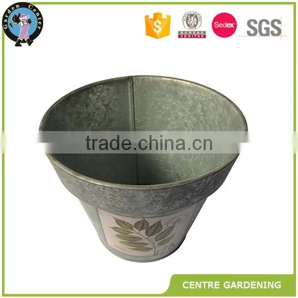 Hand Painted Metal Flower Pots&Planters photo-3