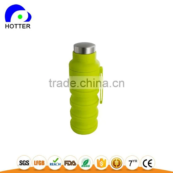 Amazon Hot Selling Collapsible Sports Travel Water Bottle photo-3