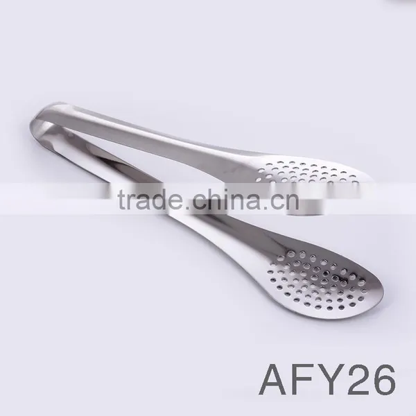 AFY26 Wholesale Kitchen and Barbecue Grill Stainless Steel Food Tong photo-3