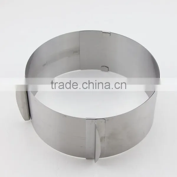 Adjustable Setting Ring Stainless Steel Bakeware Mousse Cake Baking Mold photo-4