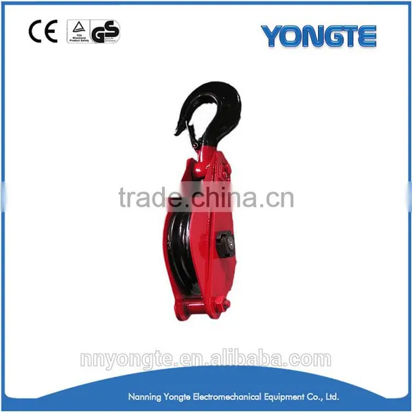Generel Heavy Duty Hook Type Snatch Triple Pulley Block photo-2