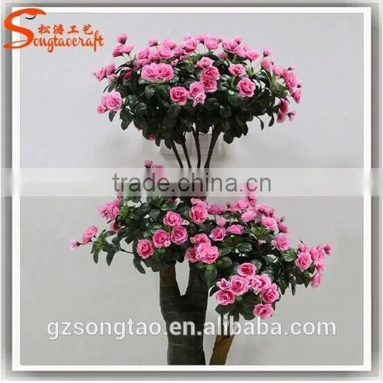 Beautiful Rose Flower Decorative Flowers Wreaths Rose Artificial Flower Tree photo-2