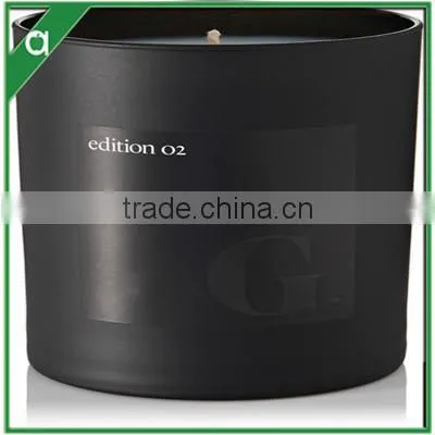 High Quality Soy Wax Scented Candle in Glass Jar and Label on it photo-3