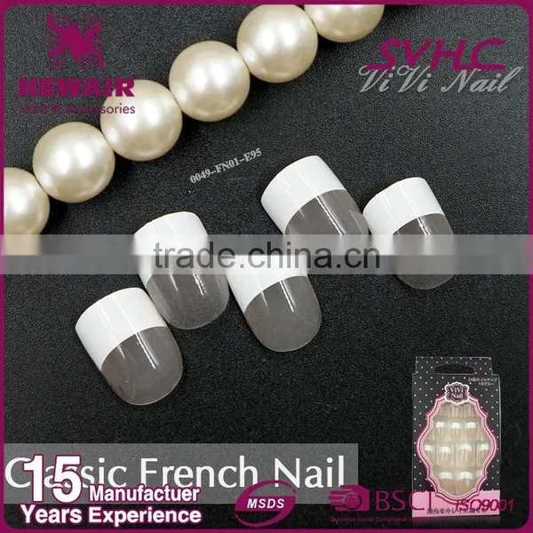 Newair Acrylic Artificial Full Stiletto Fake False Nail Art Decorations photo-4