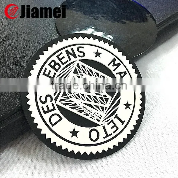 Customized Logo Clothes Brand Name Rubber Patch Maker photo-2
