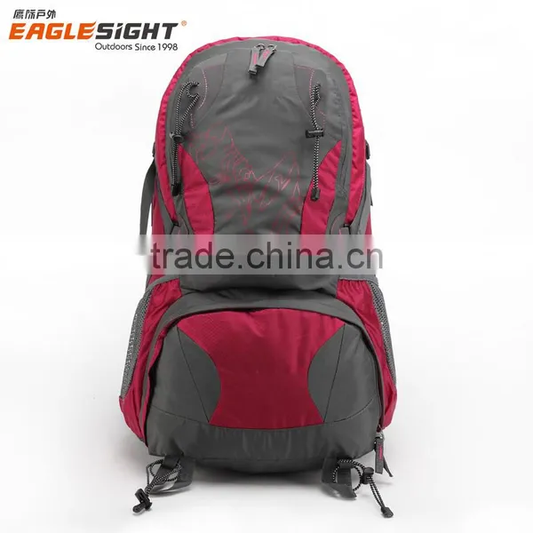 Outdoor Custom Logo 55L High Quality Travel Hiking Waterproof Wholesale Nylon Backpack photo-3