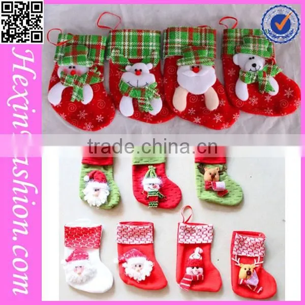 2014 New Style Lovely Santa Christmas Stocking photo-2