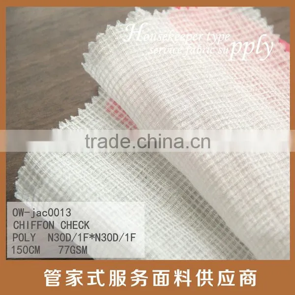 New Fashion Poly Chiffon Check Hot New Chiffon Check photo-2