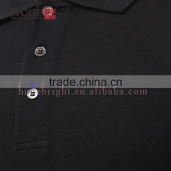 Three Button Closure Short Sleeve Classic Polo Shirt photo-4