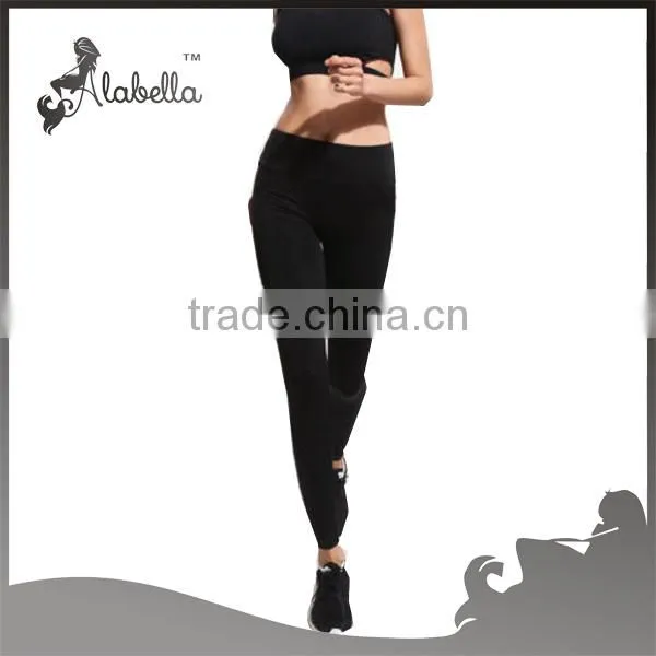 Sport Mesh Phone Pocket Leggings Work Out Running Yoga Pants Women Fitness Wear photo-2