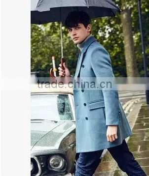 Top Fashion 2015 Luxurious Wool Men Coat Latest Coat Designs photo-2