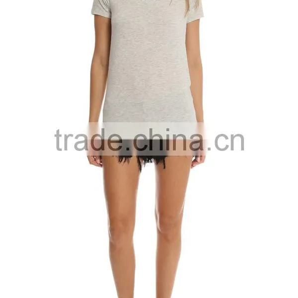 2016 Boutique Damaged Denim Shorts ,black Denim Shorts Women ,sexy Denim Shorts for Custom and Wholesale photo-5