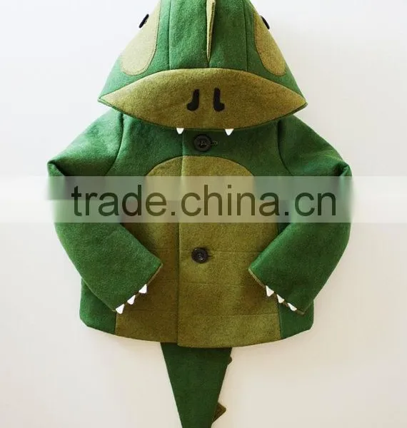 New Design Baby Boys Clothes Dinosaur Overcoat Kids Outwear For Children's Winter Clothes photo-2