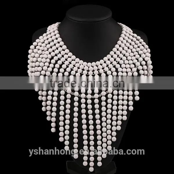 Female Neckalce Jewelry Punk Style Tassel Gold Necklace photo-3