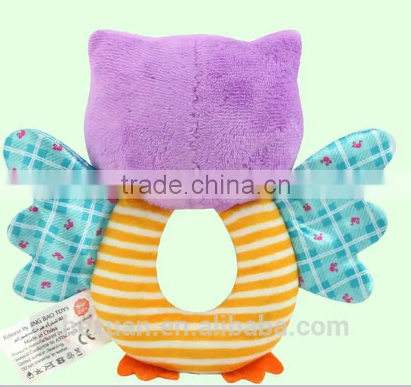 OEM Plush Animal Bear Baby Rattle photo-2