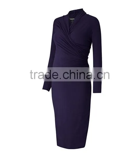 New Design Maternity Pregnancy Clothing Prom Dress 2017 photo-4