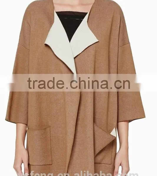2017 Fashionable Cashmere Knitting Women Sweater Cardigan photo-2