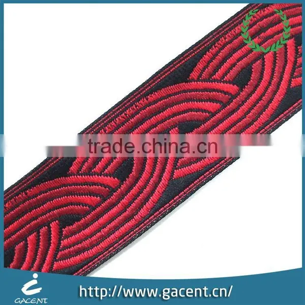 Beautiful Webbing Product Polyester Elastic Jacquard Tape