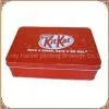 Square Tin Can Metal Packaging Tinplate Box