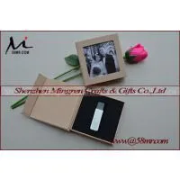 Wedding Fabric Linen DVD USB Case photo-3