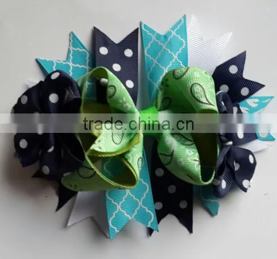 Headband With Fabric Flower Multicolor Headmade Flower Head Bows Flower photo-6
