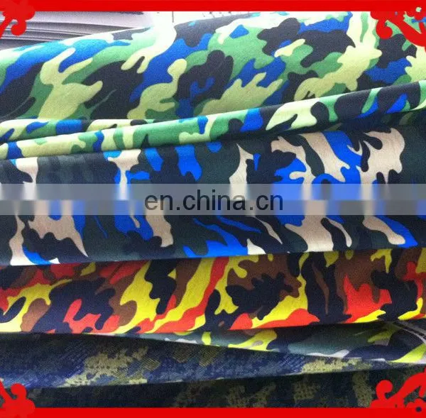 2014-2015 Latest Italy Design Pattern 100%cotton Camouflage Printed Fabrics photo-6