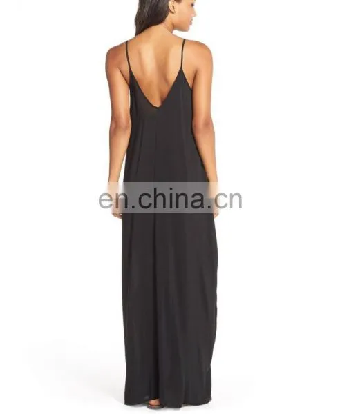 C1 V-Back Cover-Up Maxi Beach Dress photo-3