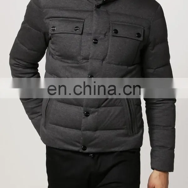 Chic Artificial Down Jacket for Man photo-3