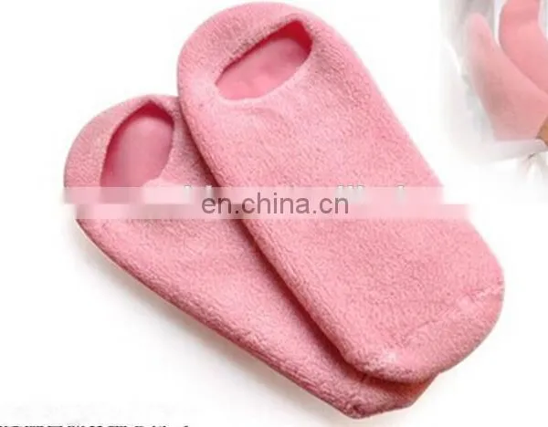 OEM Ultra-Soft Moisturizing Gel Socks Oil Infused Spa Socks photo-6