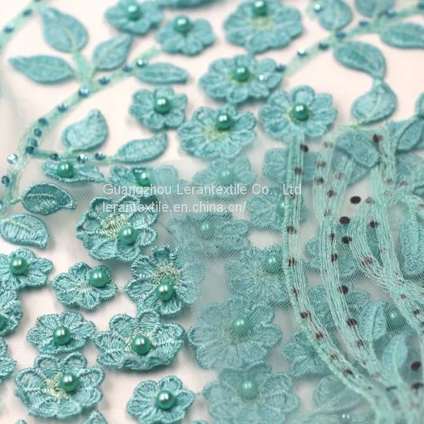 China Manufacturer Elegent Doilies Lace Fabric for Girl for Dress photo-4