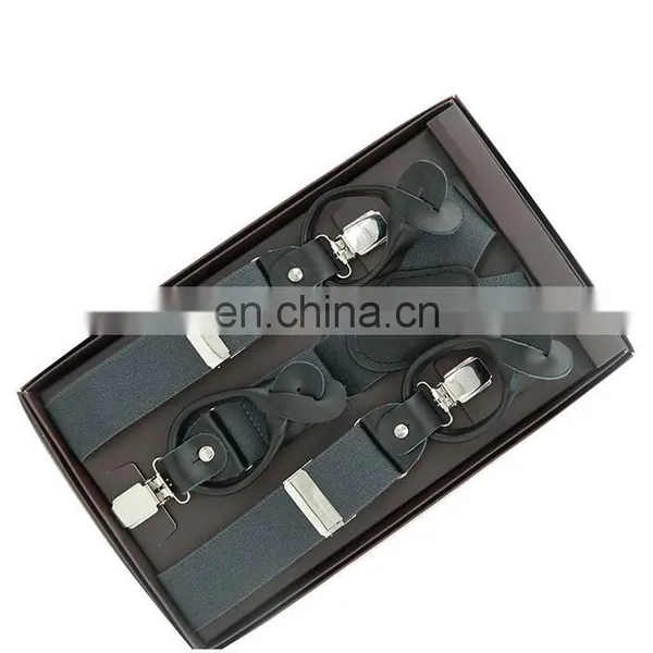HOT SALE High Quality Men's Braces Suspenders Dual Clips Suspenders photo-3