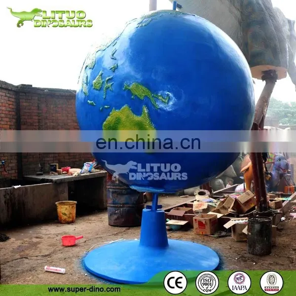 Fiberglass Statue of Earth Models for Museum Display photo-2