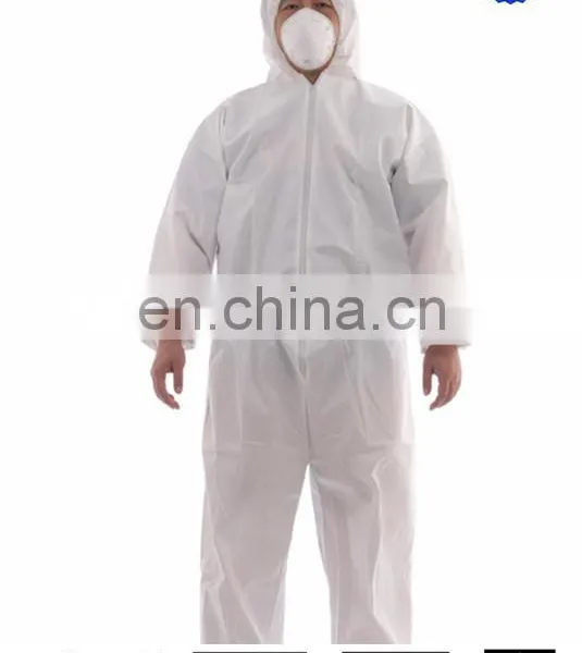 Disposable Non-woven PP Coverall With Elastic Wrists photo-4