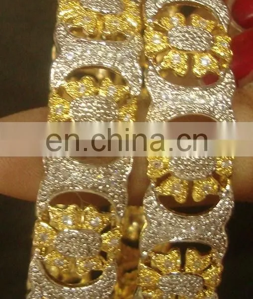 High Quality Cubic Zirconia Bangle Exporter, American Diamond Bangle, cz Bangles Imitation Diamond Bangles Manufacturer photo-5