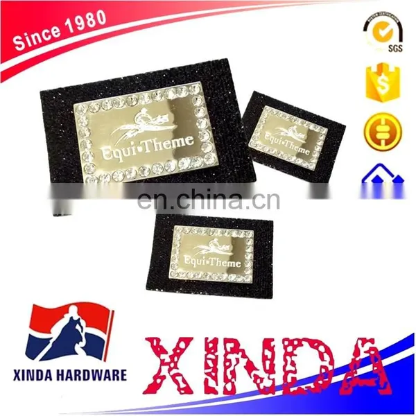 Leather Metal Patches, Leather Labels With Customized Hardware photo-2
