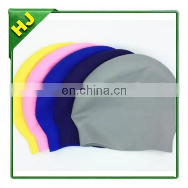 Seamless Round Silicone Swimming Cap photo-2