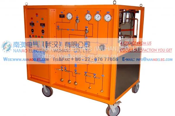 NANAO ELECTRIC Manufacture NALH Mobile SF6 Gas Recovery Inflatable Test Device photo-2