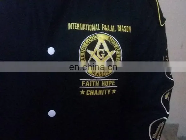 MASONIC REGALIA JACKET INTERNATIOL MASON EMBLEM photo-4