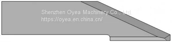 Blades Knife Atom Flashcut 25°-0° HV 1400-01033856 0.64mm Thick photo-2