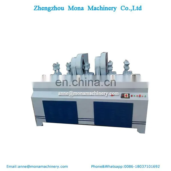 High Speed Automatic Brush Handle Making Machine Wood Rod Sanding Machine |wood Broom Handle Screw Making Machine Threaded photo-5