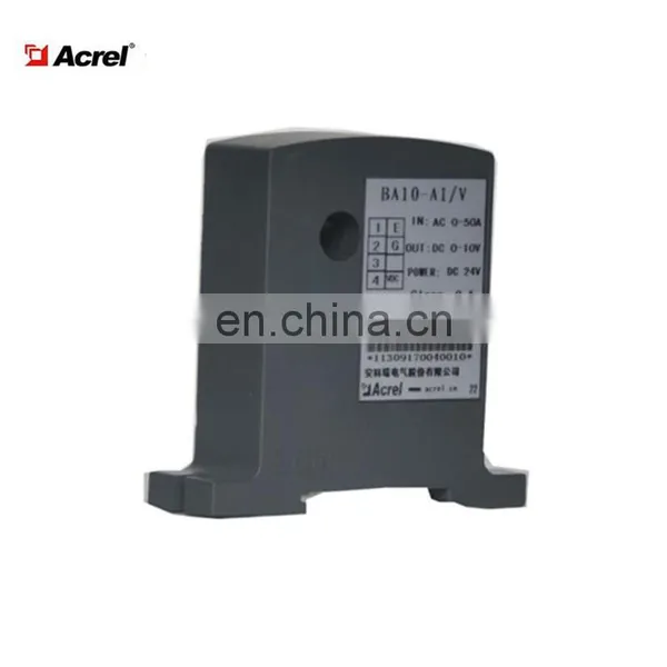 Single Phase ac 0-50A Input Current Transmitter With Analog 0-5V Output photo-2