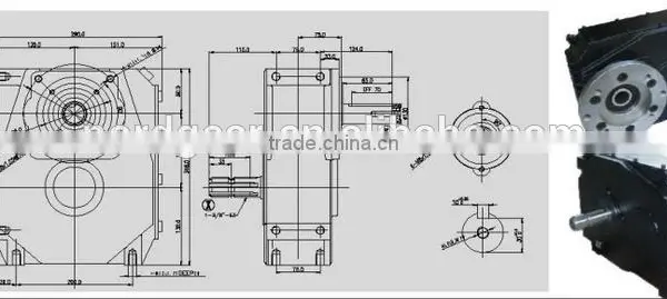 Service Agriculture Equipment Planetary Engine Gearbox photo-2